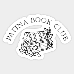 Patina Book Club Sticker